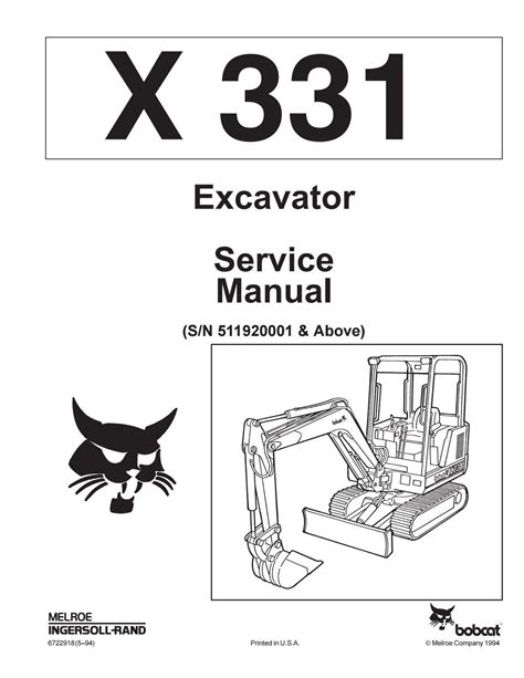 bobcat 330 mini excavator repair manual|bobcat 331 excavator bucket.